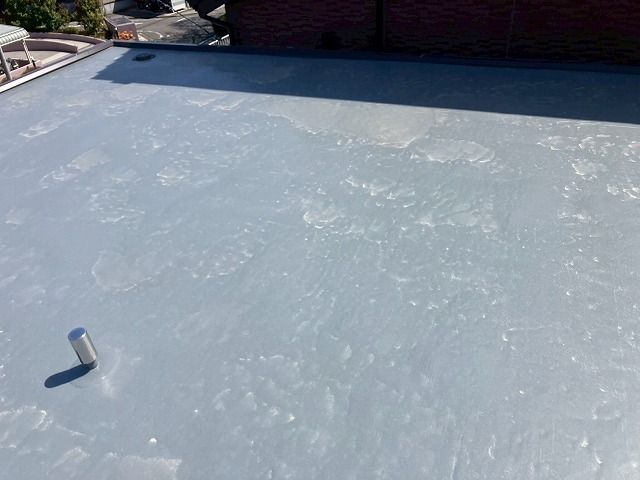 防水塗装に大きな問題なし